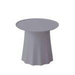 VOLANT SIDE TABLE ΓΚΡΙ ΑΝΟΙΧΤΟ 50x50x45cm 52-0019