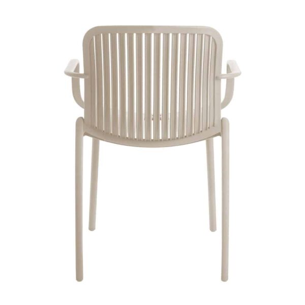 BRIO ΚΑΡΕΚΛΑ OFF WHITE 58x56.5x82cm 53-0004 - Image 4