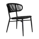 SEDAI ΚΑΡΕΚΛΑ ΜΑΥΡΟ ΜΑΥΡΟ 55x60x78cm 53-0039