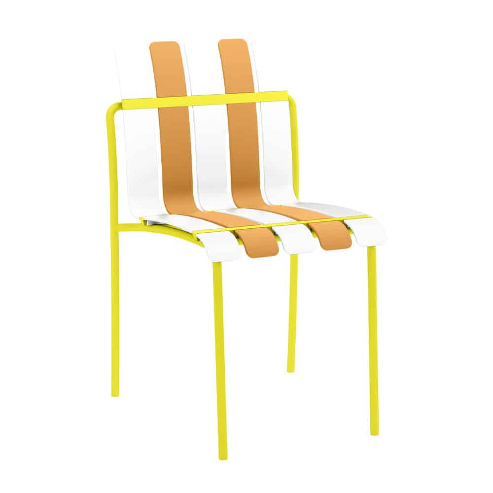 53-0044-reoVw-first-_1 KIOSK ΚΑΡΕΚΛΑ ΛΕΥΚΟ ΠΟΡΤΟΚΑΛΙ 54x47x82cm 53-0044 - Image 1