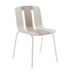 ART ΚΑΡΕΚΛΑ ΜΠΕΖ OFF WHITE 52x48x80cm 53-0050