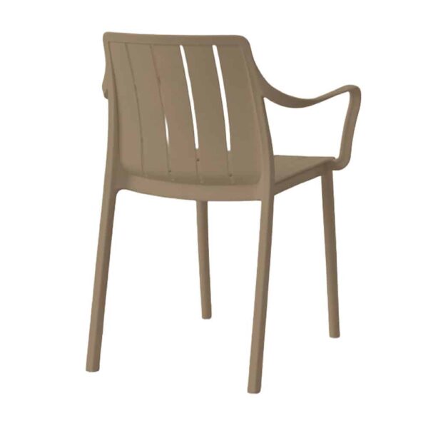 PORTO ΚΑΡΕΚΛΑ MOCCA 57x54.5x80cm 53-0063 - Image 4