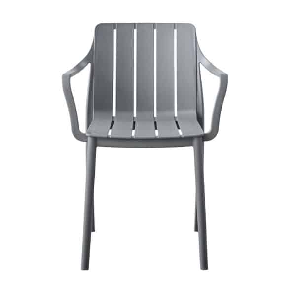 PORTO ΚΑΡΕΚΛΑ ΓΚΡΙ ΑΝΟΙΧΤΟ 57x54.5x80cm 53-0064 - Image 2