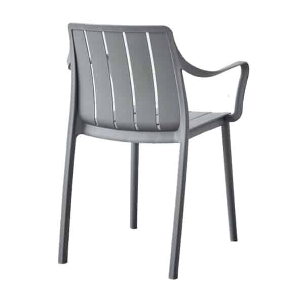 PORTO ΚΑΡΕΚΛΑ ΓΚΡΙ ΑΝΟΙΧΤΟ 57x54.5x80cm 53-0064 - Image 4