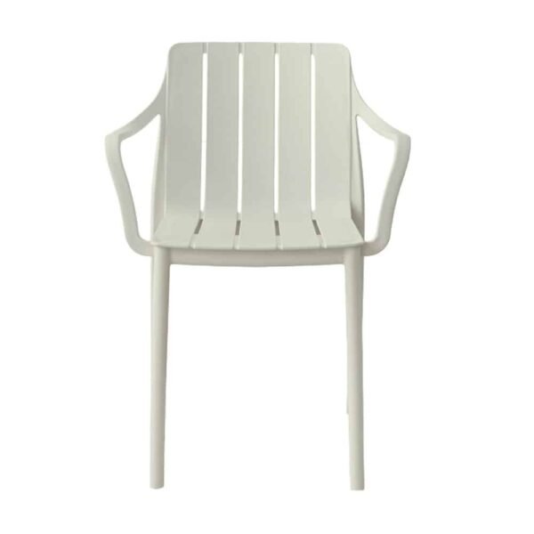 PORTO ΚΑΡΕΚΛΑ OFF WHITE 57x54.5x80cm 53-0065 - Image 2