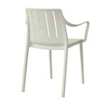 PORTO ΚΑΡΕΚΛΑ OFF WHITE 57x54.5x80cm 53-0065 - Image 4