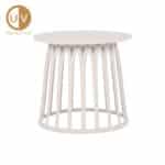 BASKET SIDE TABLE OFF WHITE 49.5x49.5x44cm 54-0002