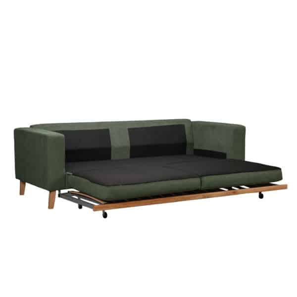 LUSSO ΚΑΝΑΠΕΣ ΚΡΕΒΑΤΙ 3ΘΕΣΙΟΣ ΛΑΔΙ LINO 77 218x85x87 71-0270 - Image 5