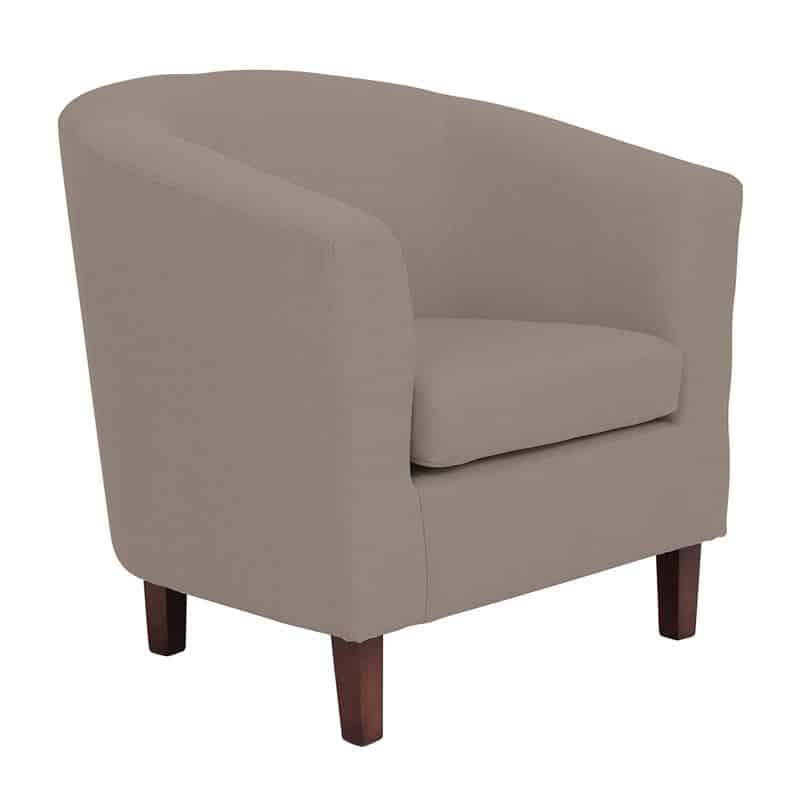 boga-polythrona-saloniou-kathistikou-yfasma-bez-enlarge BOGA Πολυθρόνα Σαλονιού Καθιστικού, Ύφασμα Μπεζ 75x73x74cm - Image 1