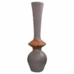 ΔΙΑΚΟΣΜΗΤΙΚΟ ΒΑΖΟ ΔΑΠΕΔΟΥ NEBULA HM4660.05M FIBER CEMENT TAUPE--ΞΥΛΟ ΤΕΑΚ Φ45x143Υεκ