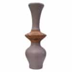 ΔΙΑΚΟΣΜΗΤΙΚΟ ΒΑΖΟ ΔΑΠΕΔΟΥ NEBULA HM4660.05S FIBER CEMENT TAUPE--ΞΥΛΟ ΤΕΑΚ Φ45x120Υεκ