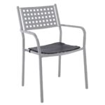 Μαξιλάρι Πολυθρόνας Pu Μαύρο πάχος 1cm (CAPRICE) 41x41x1cm - Image 3