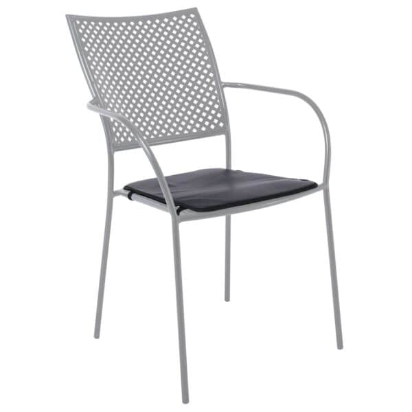 Μαξιλάρι Πολυθρόνας Pu Μαύρο πάχος 1cm (FERIA) 38x45x1cm - Image 3