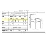 REX Πολυθρόνα-Pro Μέταλλο Βαφή Φυσικό, PP-UV Μαύρο 62x56x80cm - Image 3