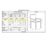 REX Πολυθρόνα-Pro Μέταλλo Βαφή Μαύρο, PP-UV Άσπρο 62x56x80cm - Image 3