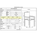 DONNA Πολυθρόνα-Pro Στοιβαζόμενη, PP-UV Πράσινο, Rope Wicker Φυσικό 57x55x79cm - Image 5