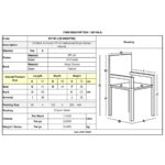 DONNA Πολυθρόνα-Pro Στοιβαζόμενη, PP-UV Ανθρακί, Rope Wicker Φυσικό 57x55x79cm - Image 5