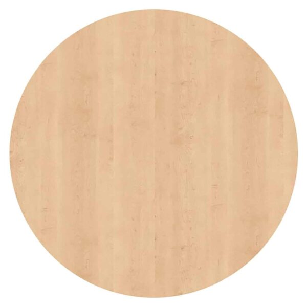 Contract Sliq Smooth Supreme Επιφάνεια Τραπεζιού τ.Werzalit Απόχρωση Maple Φ60cm/16mm - Image 2