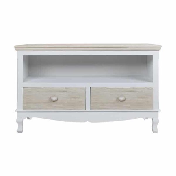 ΕΠΙΠΛΟ TV MELODY HM7003.02 ΛΕΥΚO ΓΚΡΙ ΠΑΤΙΝΑ 100Χ42Χ61 εκ. - Image 2