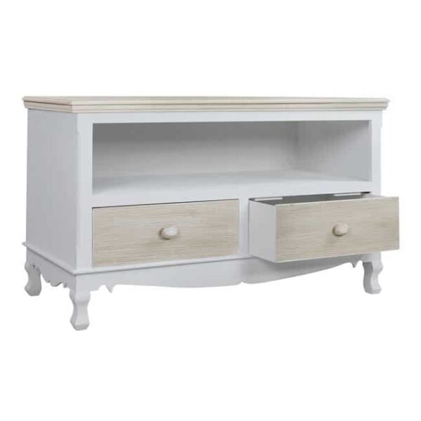 ΕΠΙΠΛΟ TV MELODY HM7003.02 ΛΕΥΚO ΓΚΡΙ ΠΑΤΙΝΑ 100Χ42Χ61 εκ. - Image 3