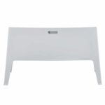 ΚΑΝΑΠΕΣ 2-ΘΕΣΙΟΣ ΠΟΛΥΠΡΟΠΥΛΕΝΙΟΥ SLEEK HM6366.01 ΧΡΩΜΑ ΛΕΥΚΟ 133x68x73Υεκ. - Image 3