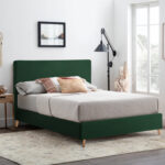 ΚΡΕΒΑΤΙ ΜΕ ΣΤΡΩΜΑ INDRA HM21280.04 ΚΥΠΑΡΙΣΣΙ ΒΕΛΟΥΔΟ--ΓΙΑ 160x200εκ - Image 2