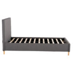 ΚΡΕΒΑΤΙ ΜΕ ΣΤΡΩΜΑ MAYLIN HM21281.03 ΓΚΡΙ ΥΦΑΣΜΑ--ΓΙΑ 120x200εκ - Image 5