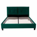 ΚΡΕΒΑΤΙ ΜΕ ΣΤΡΩΜΑ BILLIE HM21284.06 ΚΥΠΑΡΙΣΣΙ ΒΕΛΟΥΔΟ--ΓΙΑ 160x200εκ - Image 4