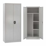 ΝΤΟΥΛΑΠΑ 2ΦΥΛΛΗ ΜΕΤΑΛΛΙΚΗ HRONDA HM5749.21 ME ΧΩΡΙΣΜΑ & ΚΛΕΙΔΑΡΙΑ 70x40x170Υεκ.