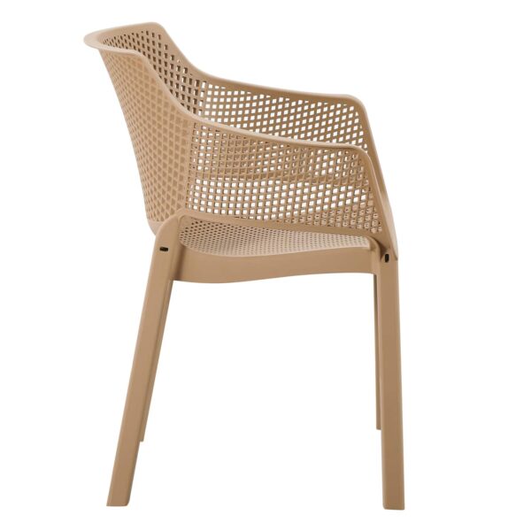 ΠΟΛΥΘΡΟΝΑ ΠΟΛΥΠΡΟΠΥΛΕΝΙΟΥ PEGGY HM6368.03 CAPPUCCINO 60x55x79Υεκ - Image 4