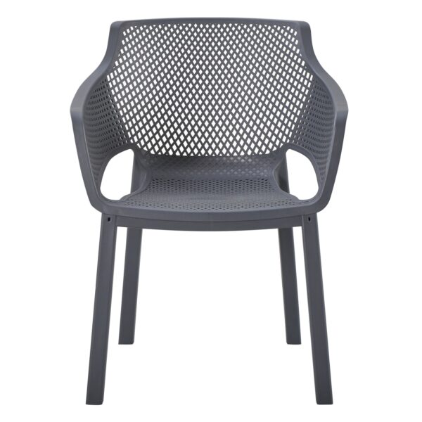 ΠΟΛΥΘΡΟΝΑ ΠΟΛΥΠΡΟΠΥΛΕΝΙΟΥ PEGGY HM6368.10 ΓΚΡΙ 60x55x79Υεκ - Image 3