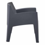 ΠΟΛΥΘΡΟΝΑ ΠΟΛΥΠΡΟΠΥΛΕΝΙΟΥ LOUNGE SLEEK HM6365.10 ΓΚΡΙ 62x68x73Υεκ. - Image 4