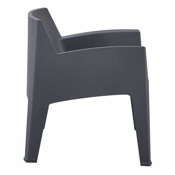 ΠΟΛΥΘΡΟΝΑ ΠΟΛΥΠΡΟΠΥΛΕΝΙΟΥ LOUNGE SLEEK HM6365.10 ΓΚΡΙ 62x68x73Υεκ. - Image 4