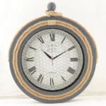 ΡΟΛΟΙ ΤΟΙΧΟΥ ΓΚΡΙ ΜΕΤΑΛΛΙΚΟ ΜΕ ΣΧΟΙΝΙ HM7452.01 Φ50 εκ. - Image 3