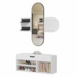 ΣΕΤ ΕΙΣΟΔΟΥ 2ΤΜΧ CHERYL HM21276.01 ΜΕΛΑΜΙΝΗ ΣΕ ΛΕΥΚΟ--ΟΨΗ ΜΑΥΡΟ ΜΑΡΜΑΡΟ