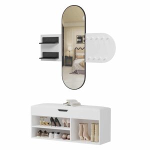 ΣΕΤ ΕΙΣΟΔΟΥ 2ΤΜΧ CHERYL HM21276.01 ΜΕΛΑΜΙΝΗ ΣΕ ΛΕΥΚΟ--ΟΨΗ ΜΑΥΡΟ ΜΑΡΜΑΡΟ
