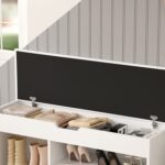 ΣΕΤ ΕΙΣΟΔΟΥ 2ΤΜΧ CHERYL HM21276.01 ΜΕΛΑΜΙΝΗ ΣΕ ΛΕΥΚΟ--ΟΨΗ ΜΑΥΡΟ ΜΑΡΜΑΡΟ - Image 6