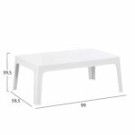 ΣΕΤ LOUNGE 4ΤΜΧ SLEEK HM21275.01 ΛΕΥΚΟ ΠΟΛΥΠΡΟΠΥΛΕΝΙΟ - Image 2