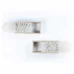 ΣΕΤ ΡΑΦΙΑ ΤΟΙΧΟΥ 2ΤΜΧ ΜΕΛΑΜΙΝΗΣ SILLIA HM9192.02 SONAMA ΕΚΡΟΥ 55x20x22Y εκ. - Image 4