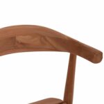 ΣΕΤ ΤΡΑΠΕΖΑΡΙΑΣ DANTE HM21289 ΤΡΑΠΕΖΙ ΣΤΡΟΓΓΥΛΟ & 2 ΚΑΡΕΚΛΕΣ--ΤΕΑΚ - Image 6