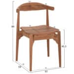 ΣΕΤ ΤΡΑΠΕΖΑΡΙΑΣ DONNY HM21292 ΤΡΑΠΕΖΙ ΕΠΕΚΤΕΙΝΟΜΕΝΟ & 6 ΠΟΛΥΘΡΟΝΕΣ--ΤΕΑΚ - Image 3