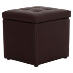 ΣΚΑΜΠΩ ΜΕ ΑΠΟΘΗΚΕΥΤΙΚΟ ΧΩΡΟ PU ΚΑΦΕ CUBE HM224.03--38x38x36.5Υεκ. - Image 4