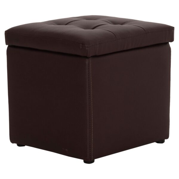 ΣΚΑΜΠΩ ΜΕ ΑΠΟΘΗΚΕΥΤΙΚΟ ΧΩΡΟ PU ΚΑΦΕ CUBE HM224.03--38x38x36.5Υεκ. - Image 4