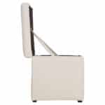 ΣΚΑΜΠΟ PRO CUBE HM224.02 PU ΜΕ ΑΠΟΘΗΚΕΥΤΙΚΟ ΧΩΡΟ- ΛΕΥΚΟ 38x38x36,5Υεκ. - Image 5