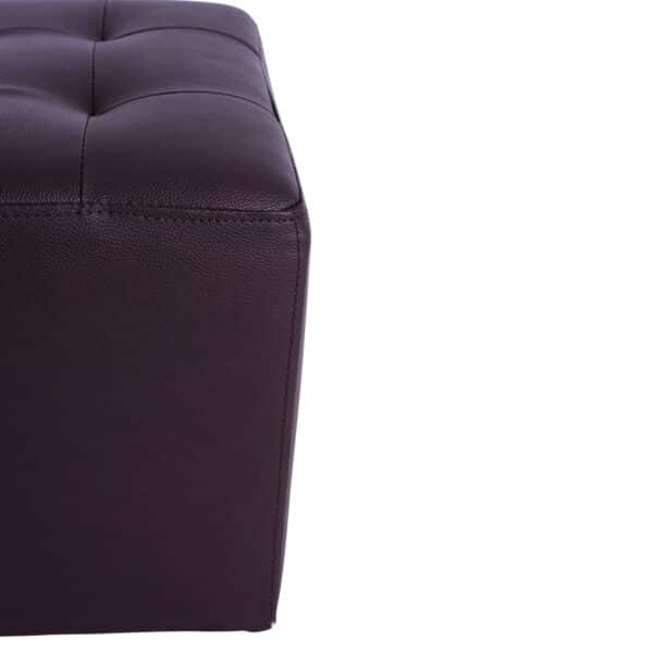 ΣΚΑΜΠΩ ΜΕ PU ΚΑΦΕ PUNK HM264.03 37x37x35εκ - Image 6