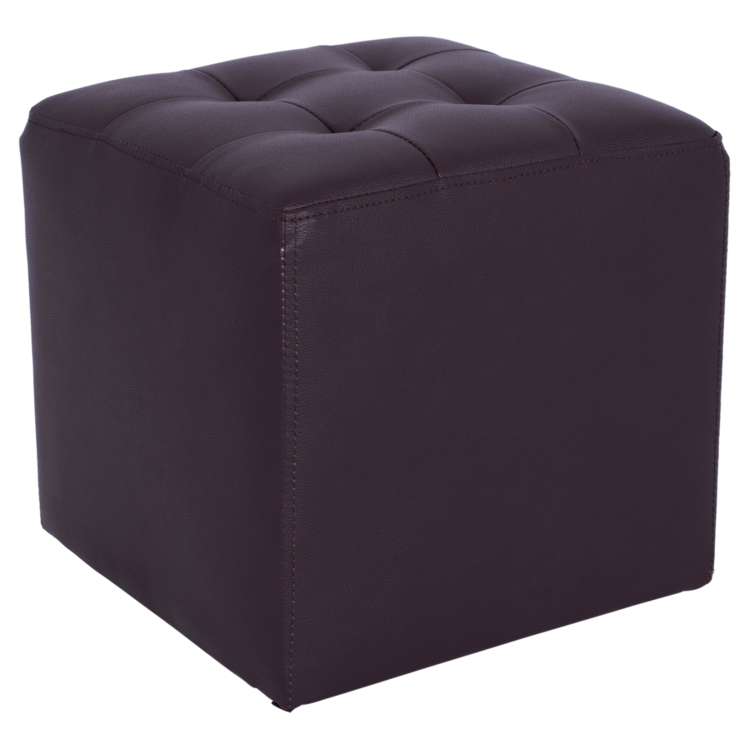 HM264.03 ΣΚΑΜΠΩ ΜΕ PU ΚΑΦΕ PUNK HM264.03 37x37x35εκ - Image 1