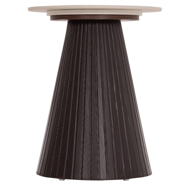 ΤΡΑΠΕΖΙ ΒΟΗΘΗΤΙΚΟ CATER HM18322 ΚΕΡΑΜΙΚΟ TOP ΟΨΗ ΤΡΑΒΕΡΤΙΝΑΣ-MDF ΒΑΣΗ Φ45x56Υεκ - Image 3