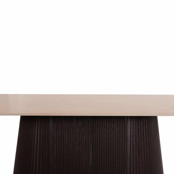 ΤΡΑΠΕΖΙ ΟΒΑΛ CATER HM18320 ΚΕΡΑΜΙΚΟ TOP ΟΨΗ ΤΡΑΒΕΡΤΙΝΑΣ-MDF ΒΑΣΗ 180x90x74Υεκ - Image 6
