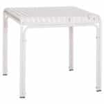 ΤΡΑΠΕΖΙ ΤΕΤΡΑΓΩΝΟ ΑΛΟΥΜΙΝΙΟΥ RACHEL HM6338.02 ΛΕΥΚΟ 80x80x75Υεκ. - Image 4