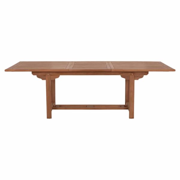 TΡΑΠΕΖΙ ΤΡΑΠΕΖΑΡΙΑΣ ΑΝΟΙΓΟΜΕΝΟ CRANDER HM6376 ΞΥΛΟ TEAK ΣΕ ΦΥΣΙΚΟ 180-240x100x76Υεκ - Image 4